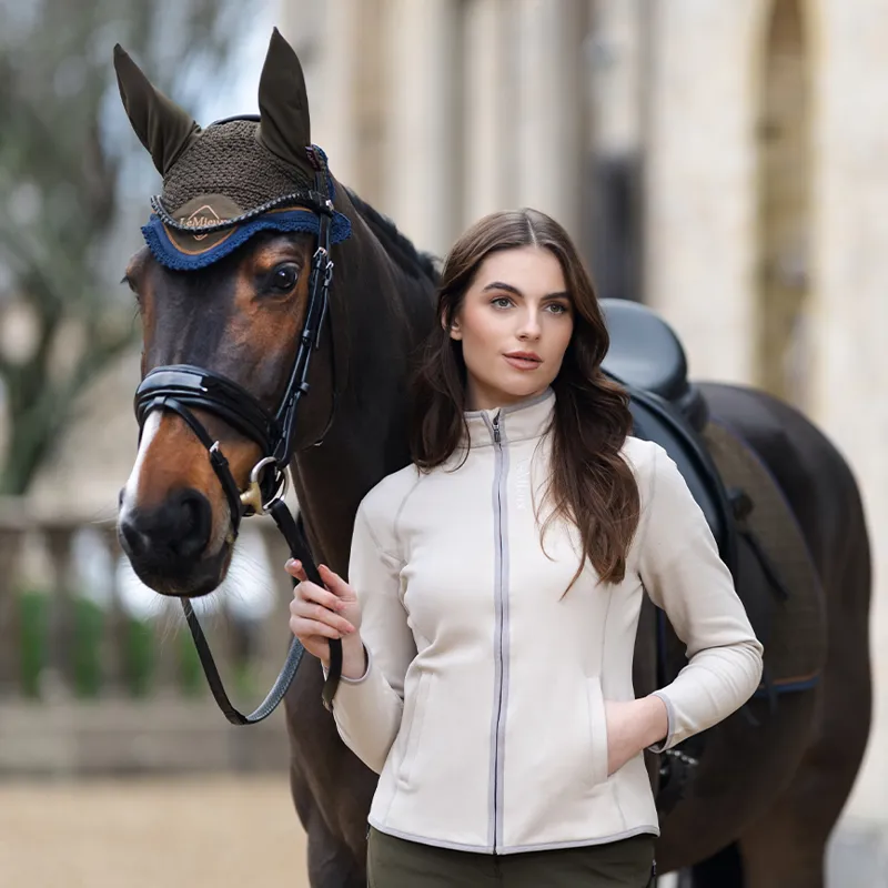 LeMieux Faye Ladies Fleece - Stone-4