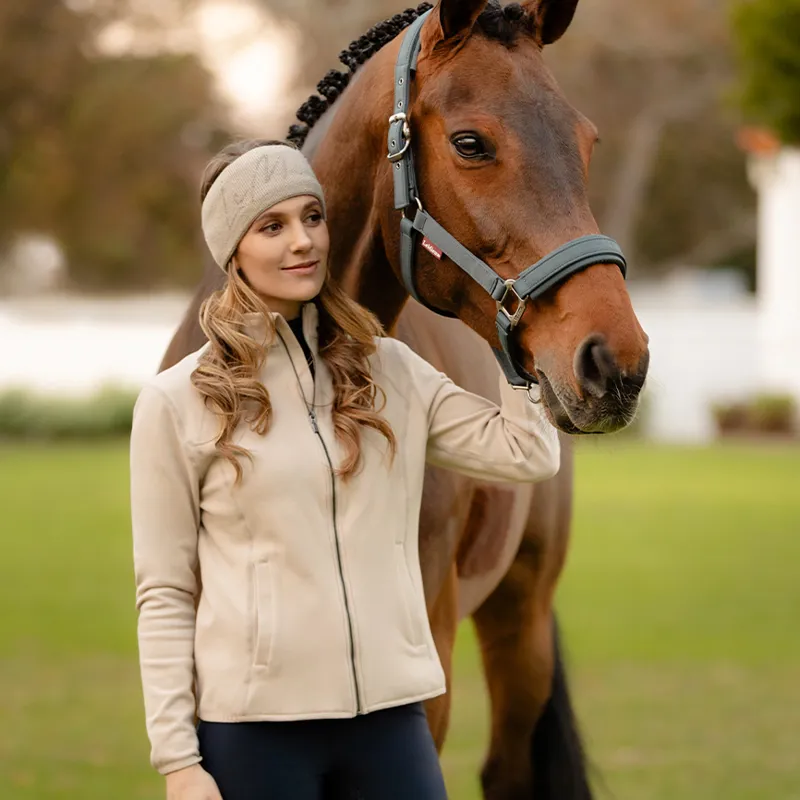 LeMieux Faye Ladies Fleece - Stone-8