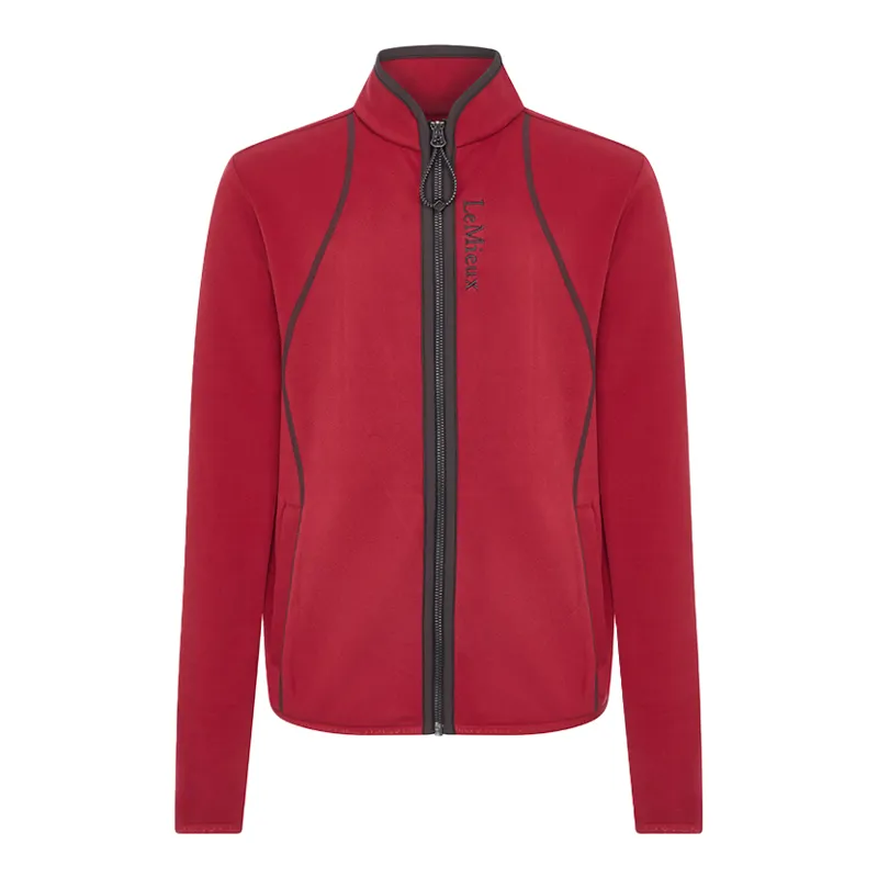 LeMieux Felicity Young Rider Zip Through Fleece - Ember