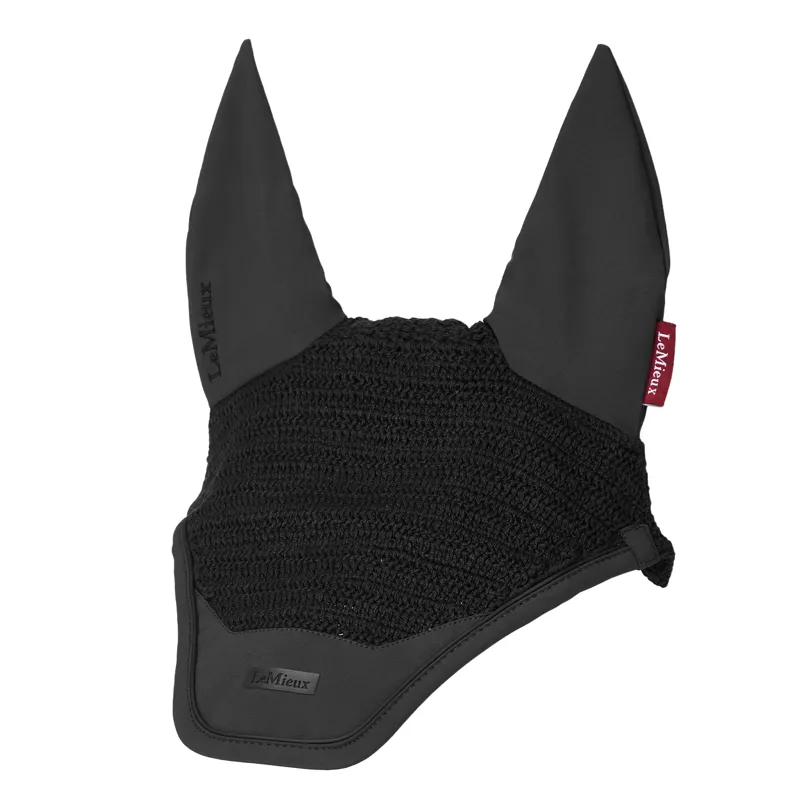 LeMieux Essence Acoustic Soundless Fly Hood - Black