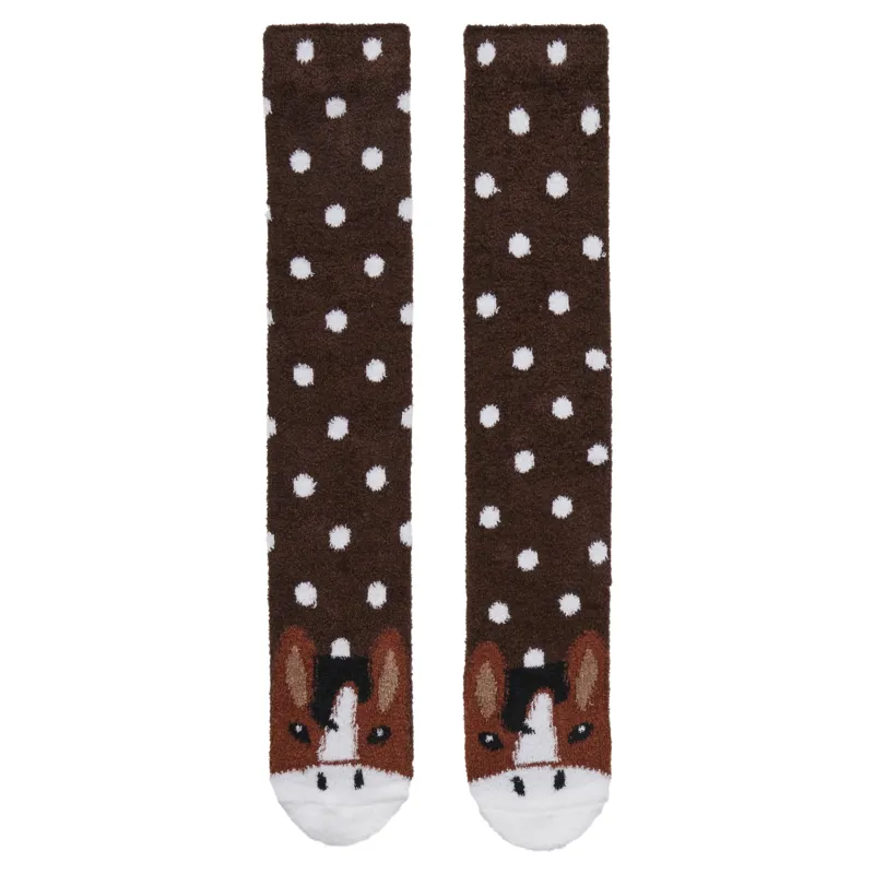 LeMieux Fluffy Character Junior Socks - Titan-1