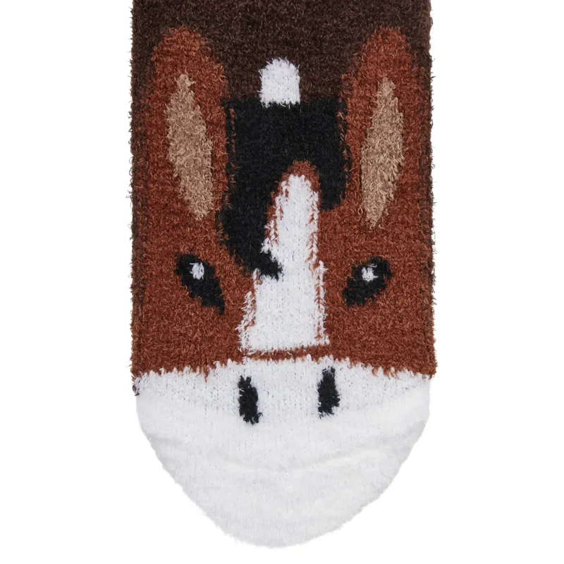 LeMieux Fluffy Character Junior Socks - Titan-2