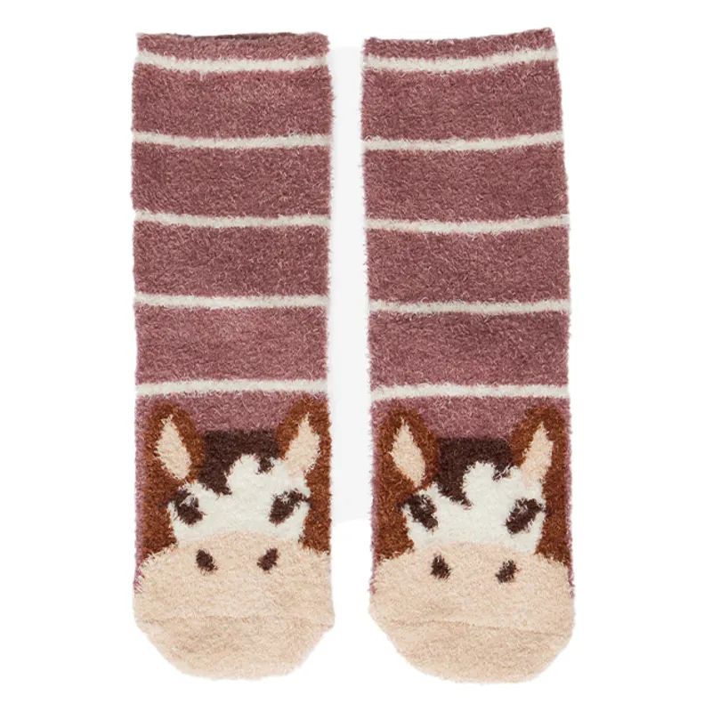 LeMieux Mini Fluffy Character Junior Socks - Duke
