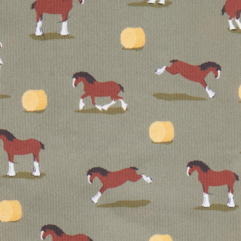 LeMieux Footsie Junior Tall Riding Socks - Clydesdale/Willow-2