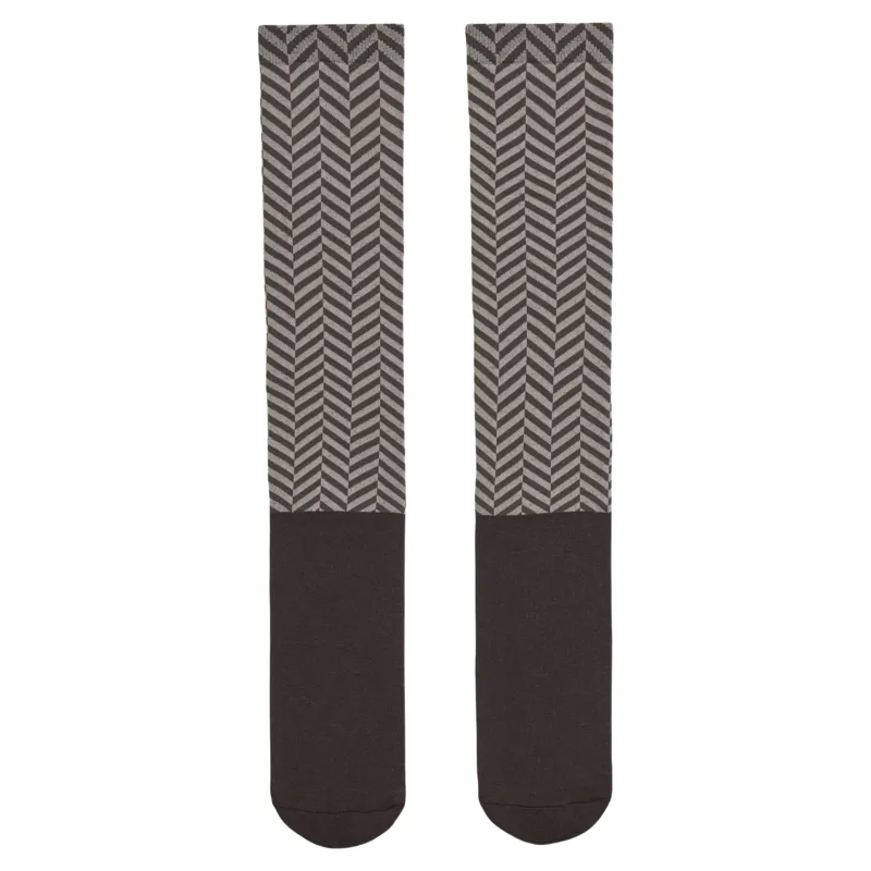 LeMieux Heritage Footsie Adults Tall Riding Socks - Cocoa-1