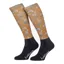 LeMieux Footsie Kids Tall Riding Socks - Donkey Ginger