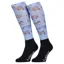 LeMieux Footsie Junior Tall Riding Socks - Zebra