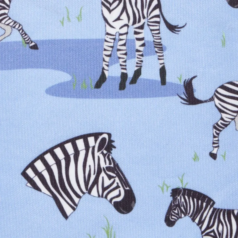 LeMieux Footsie Adults Tall Riding Socks - Zebra-1