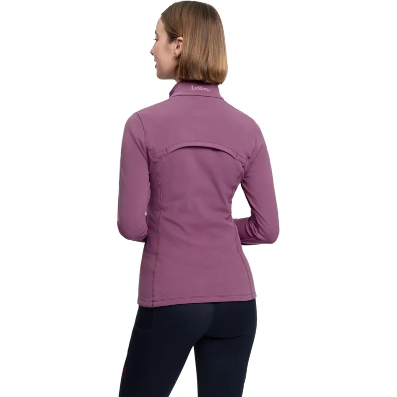 LeMieux Frances Womens 1/4 Zip Fleece - Mallow-5
