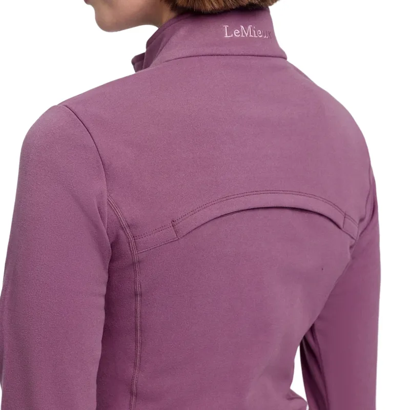 LeMieux Frances Womens 1/4 Zip Fleece - Mallow-7