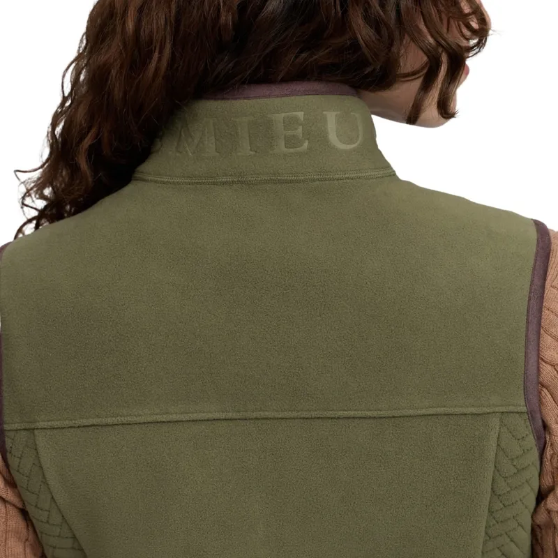 LeMieux Frankie Womens Fleece Gilet - Willow Green-6