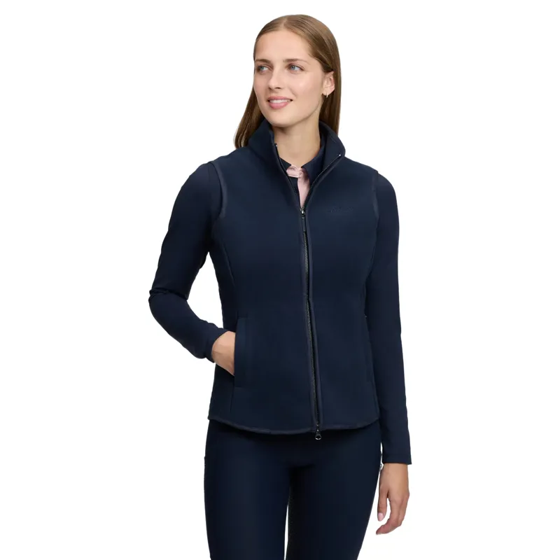 LeMieux Frankie Womens Fleece Gilet - Navy