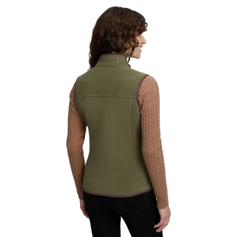 LeMieux Frankie Womens Fleece Gilet - Willow Green-5