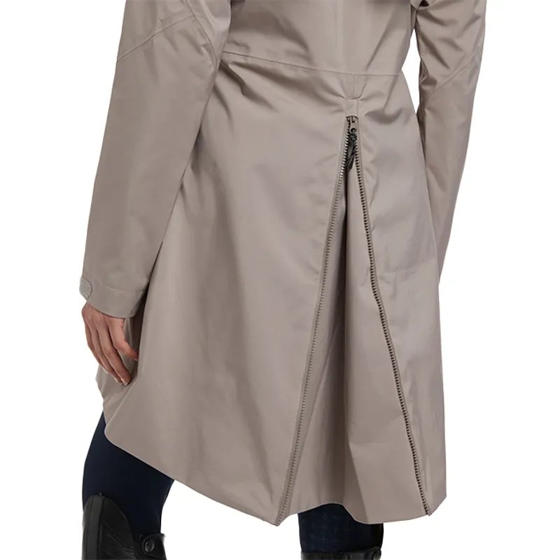 LeMieux Grace Ladies Long Waterproof Jacket - Pecan-11