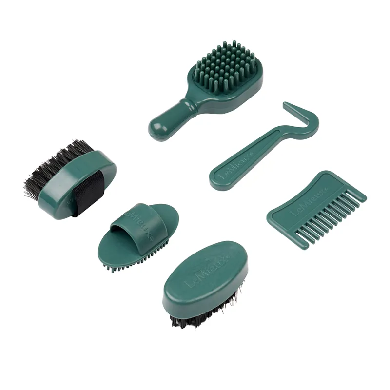 LeMieux Mini Toy Pony Grooming Kit - Sage-2