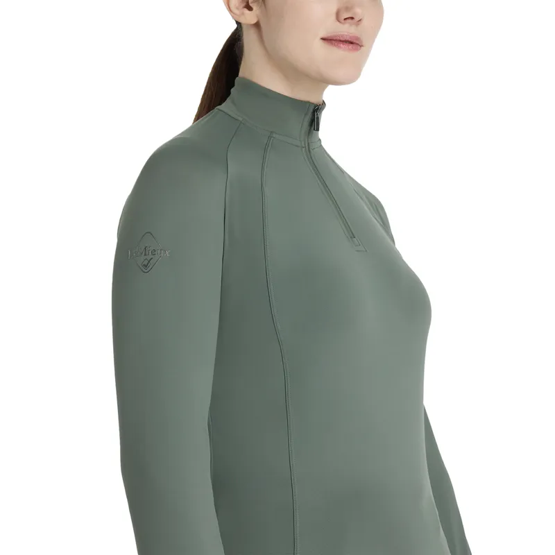 LeMieux Halle Ladies Lightweight Base Layer - Rosemary-2