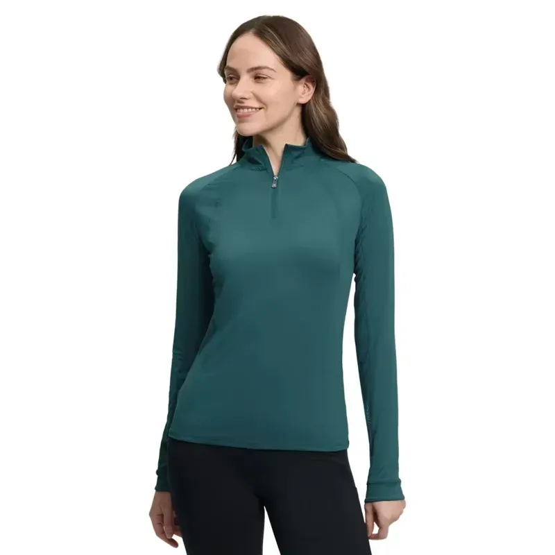LeMieux Halle Womens Lightweight Base Layer - Jungle