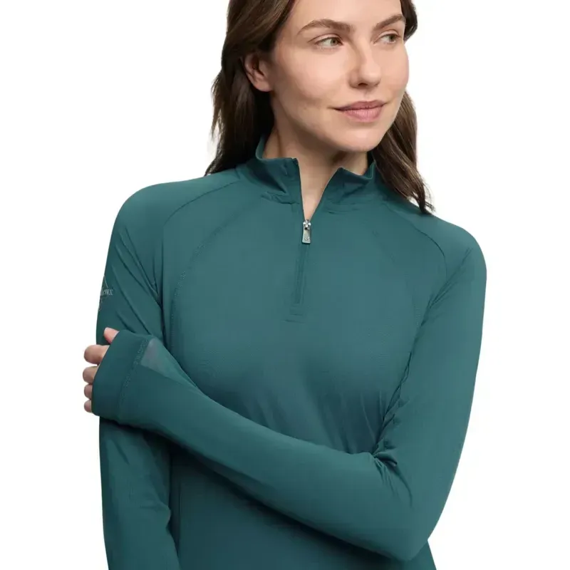 LeMieux Halle Womens Lightweight Base Layer - Jungle-3