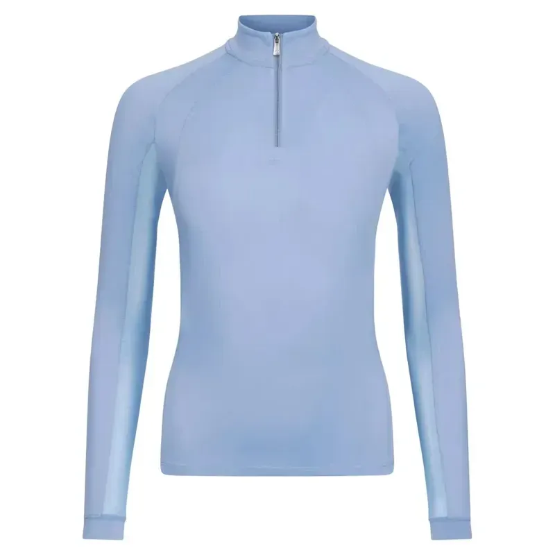 LeMieux Halle Womens Lightweight Base Layer - Powder Blue-1