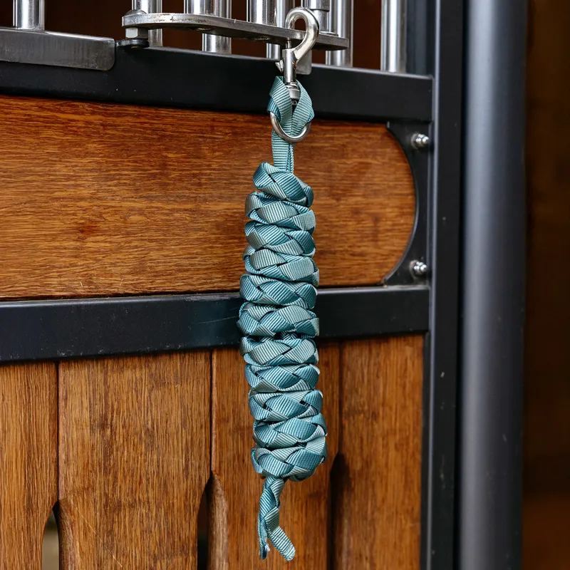 LeMieux Harlequin Lead Rope - Aqua-1