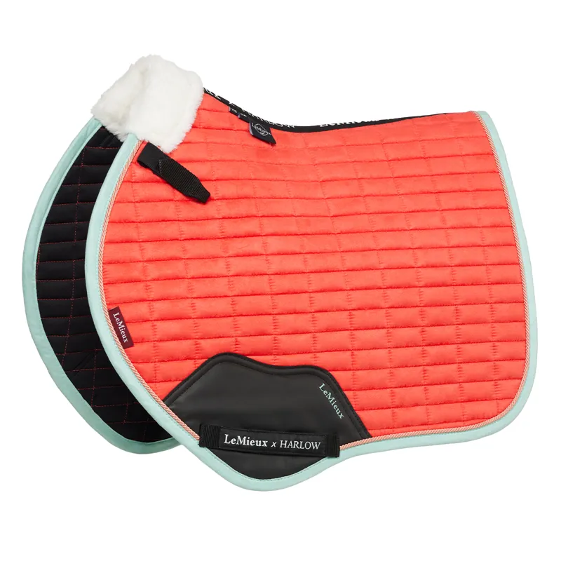 LeMieux x Harlow Close Contact Square - Coral Crush