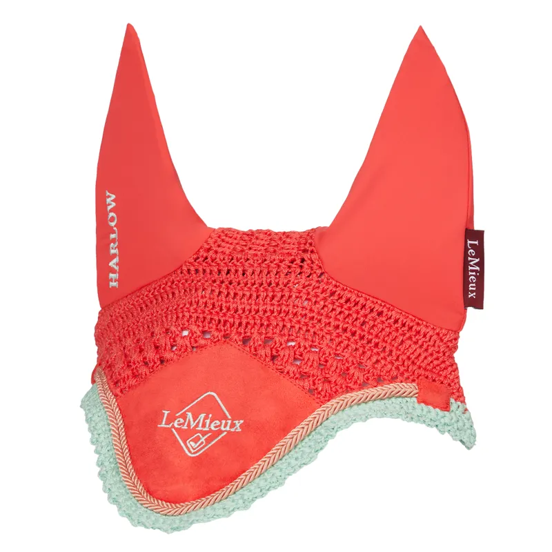 LeMieux x Harlow Fly Hood - Coral Crush