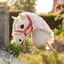 LeMieux Harlow Hobby Horse Headcollar and Leadrope Set - Coral Crush