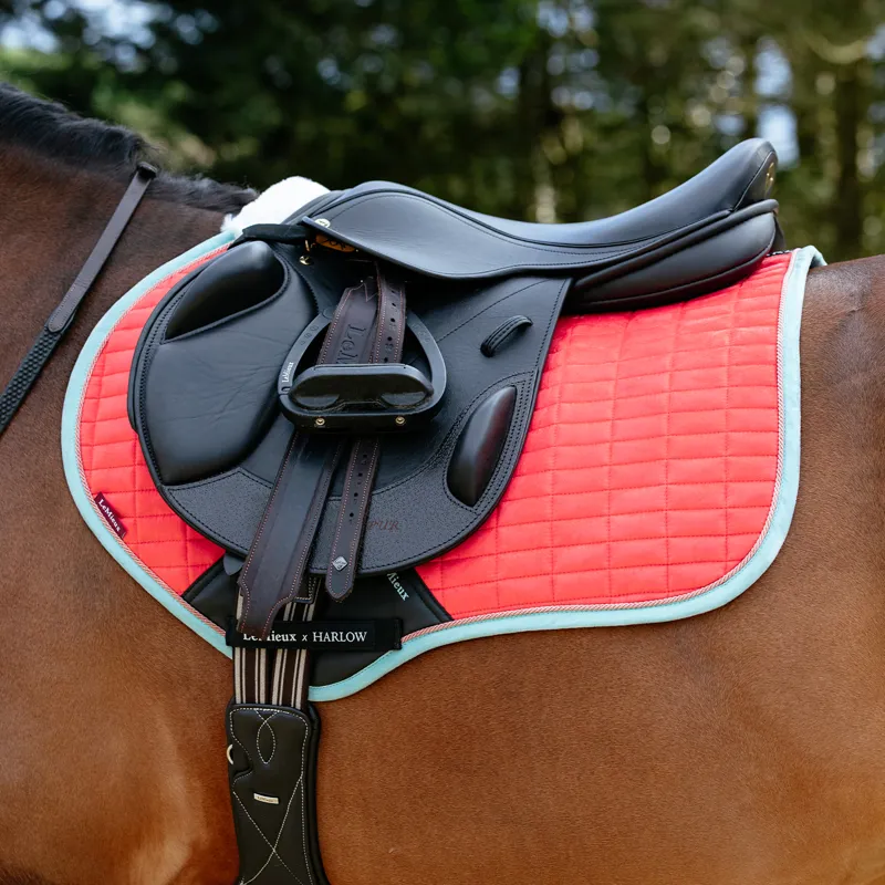 LeMieux x Harlow Close Contact Square - Coral Crush-1