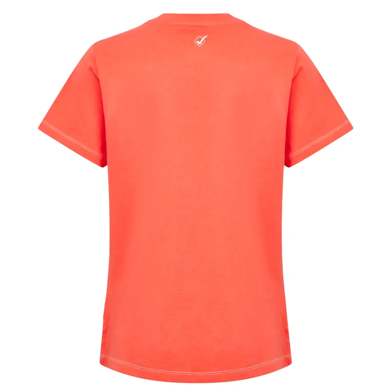 LeMieux x Harlow Junior Girls Tee - Coral Crush-1