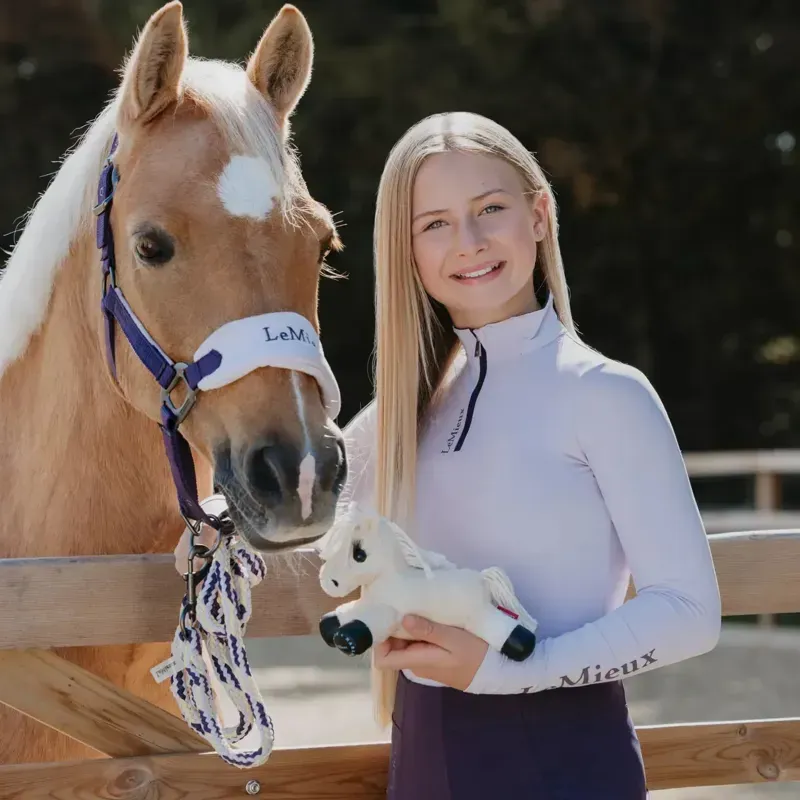 LeMieux Harlow Tiny Beanie Pony - Popcorn-1