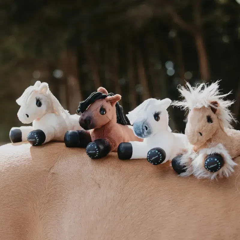 LeMieux Harlow Tiny Beanie Pony - Popcorn-2