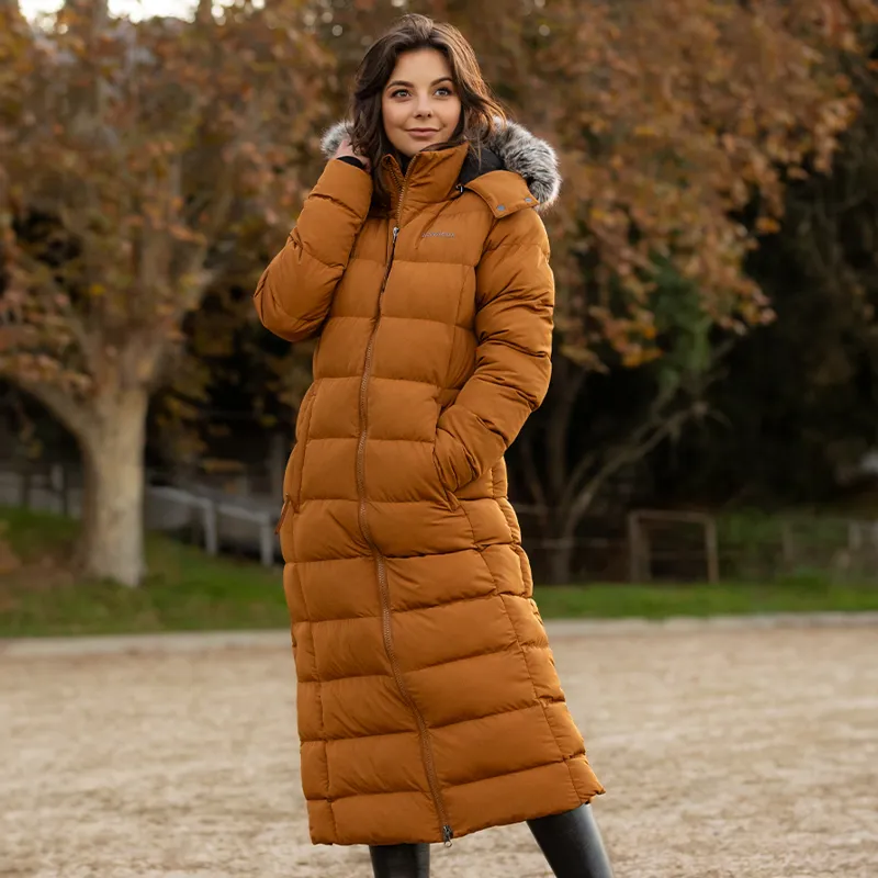 LeMieux Harper Ladies Longline Puffer Jacket - Ginger-2