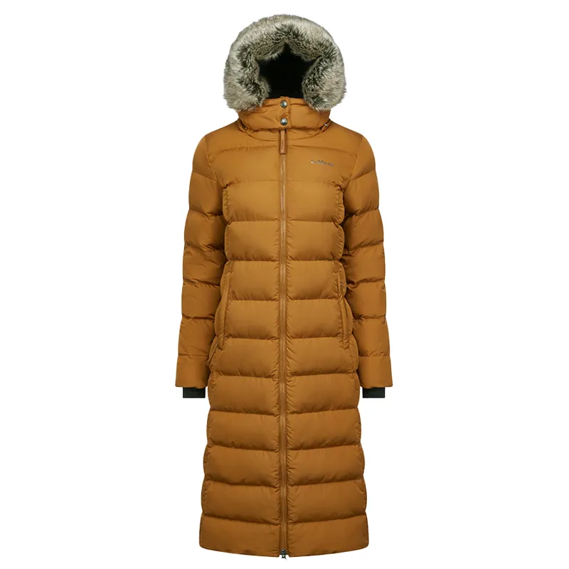 LeMieux Harper Ladies Longline Puffer Jacket - Ginger