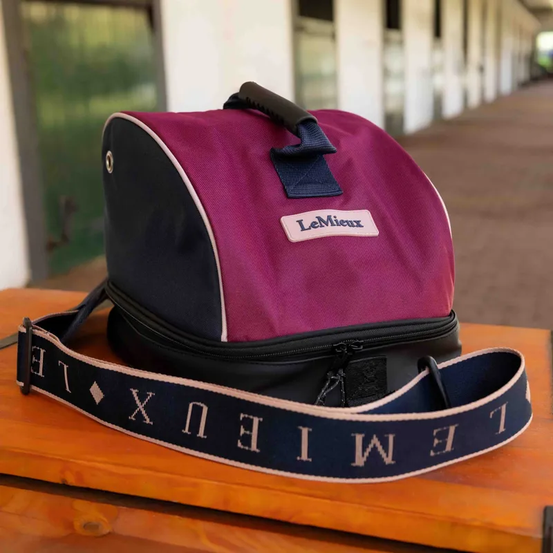 LeMieux Hat Bag - Blackberry-1