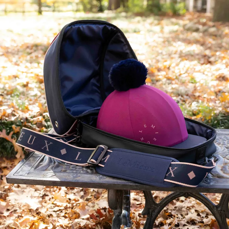 LeMieux Hat Bag - Blackberry-3