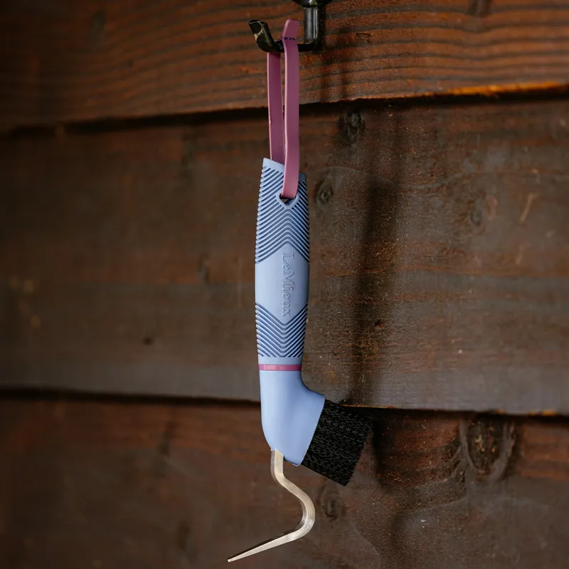 LeMieux Heavy Duty Hoof Pick - Powder Blue-1