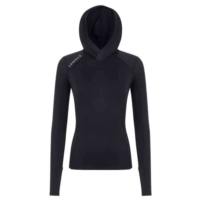 LeMieux Heidi Womens Hooded Mid Layer - Black-1