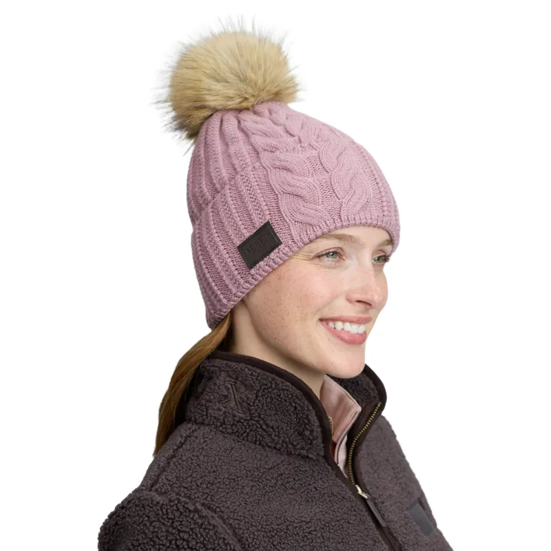 LeMieux Heritage Knit Beanie - Wild Rose-4