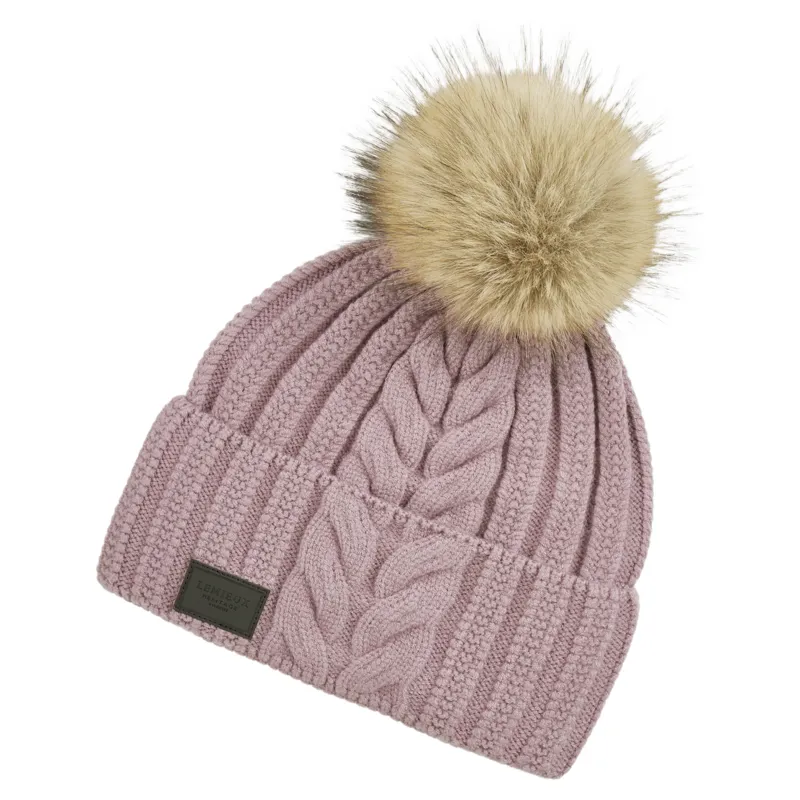 LeMieux Heritage Knit Beanie - Wild Rose