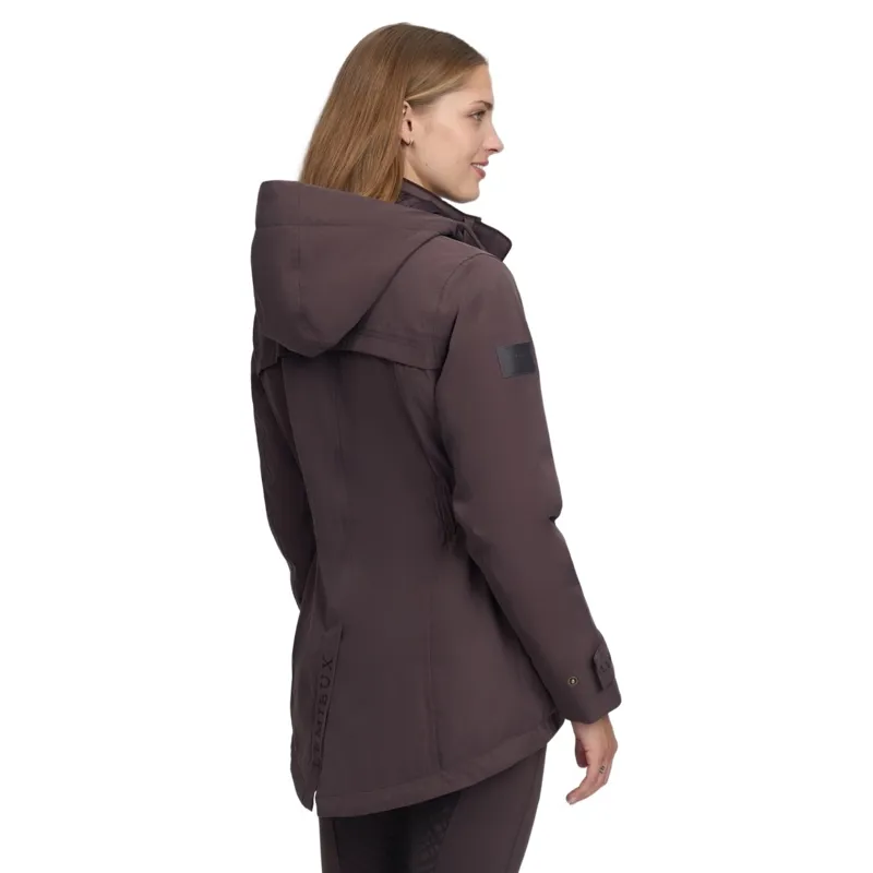 LeMieux Heritage Beatrice Womens Waterproof Coat - Cocoa-10
