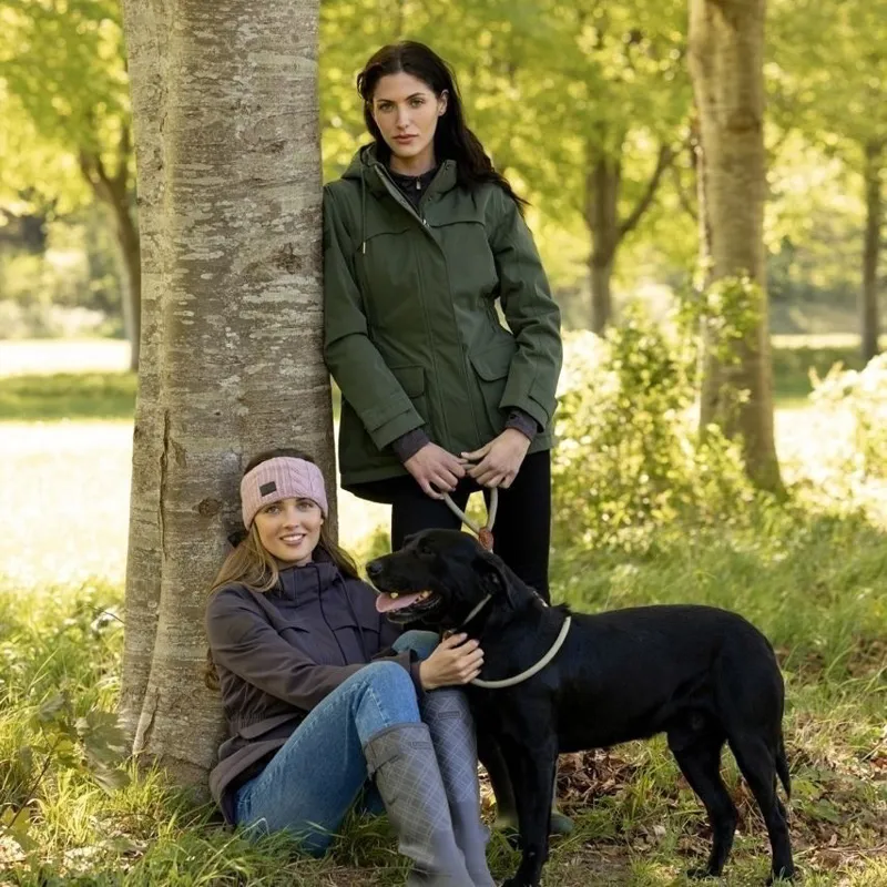 LeMieux Heritage Beatrice Womens Waterproof Coat - Cocoa-4