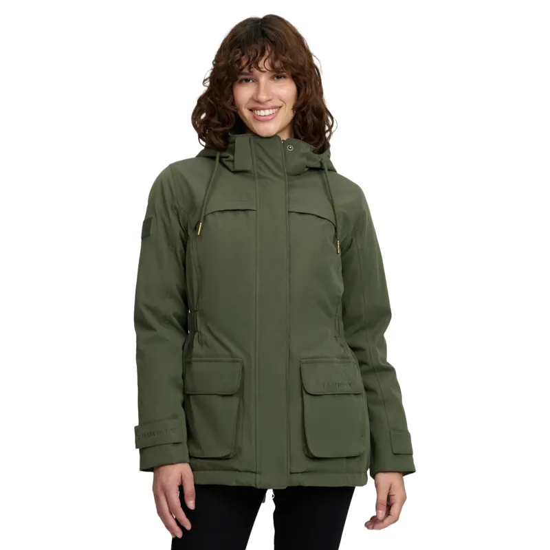LeMieux Heritage Beatrice Womens Waterproof Coat - Olive