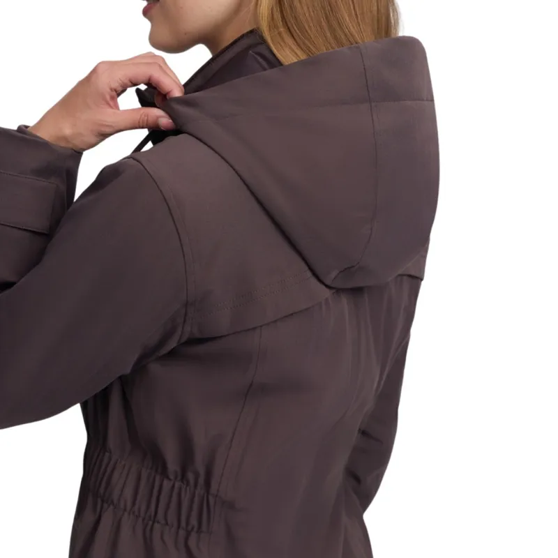 LeMieux Heritage Beatrice Womens Waterproof Coat - Cocoa-7
