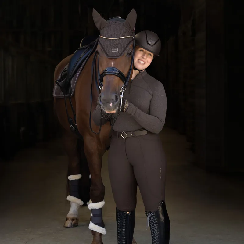 LeMieux Heritage Fly Hood - Cocoa Pre-Order-4