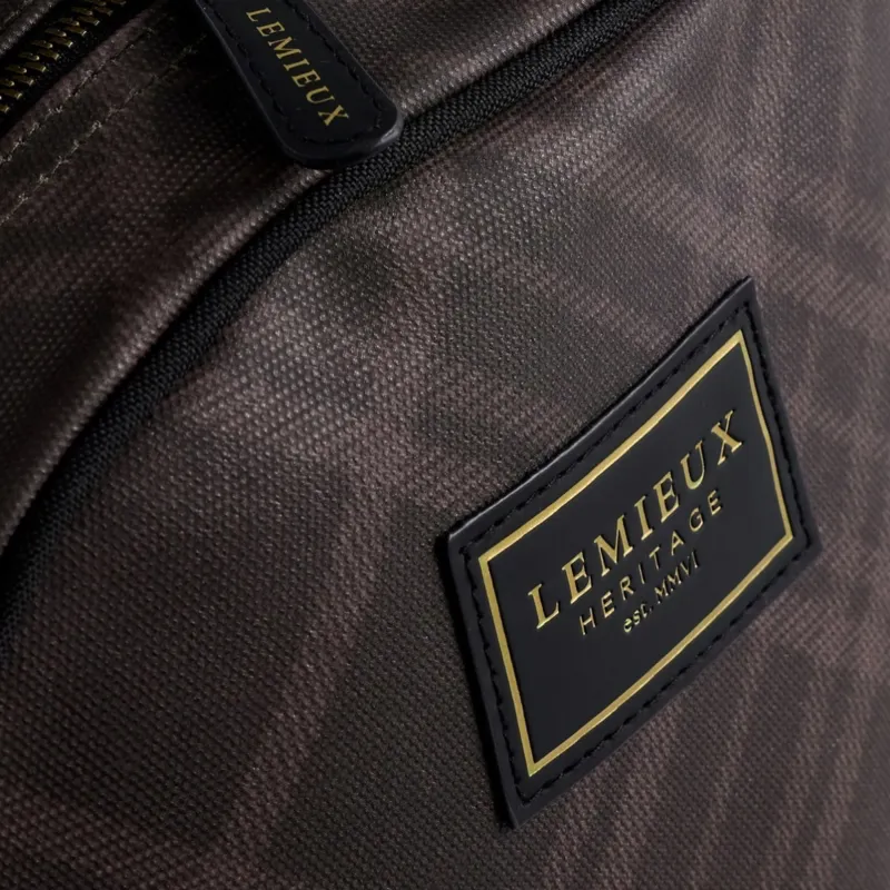 LeMieux Heritage Hat and Boot Bag - Cocoa-3