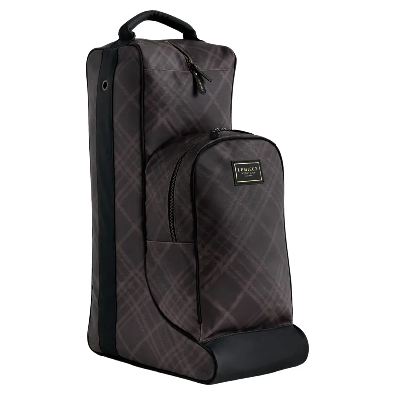 LeMieux Heritage Hat and Boot Bag - Cocoa