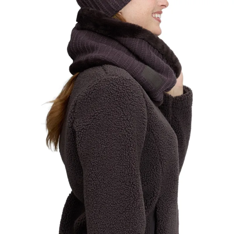 LeMieux Heritage Knitted Snood - Cocoa-3
