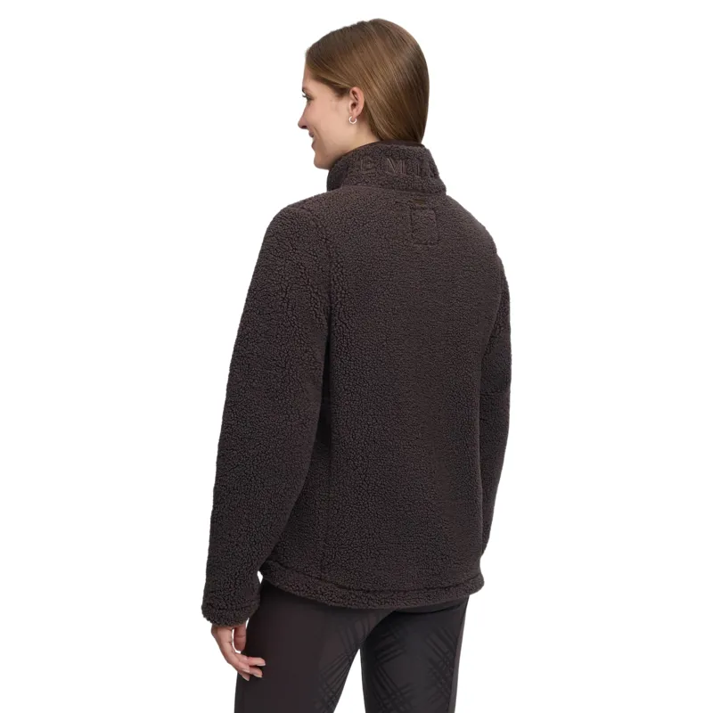LeMieux Heritage Womens Borg Zip Through Jacket - Cocoa-6
