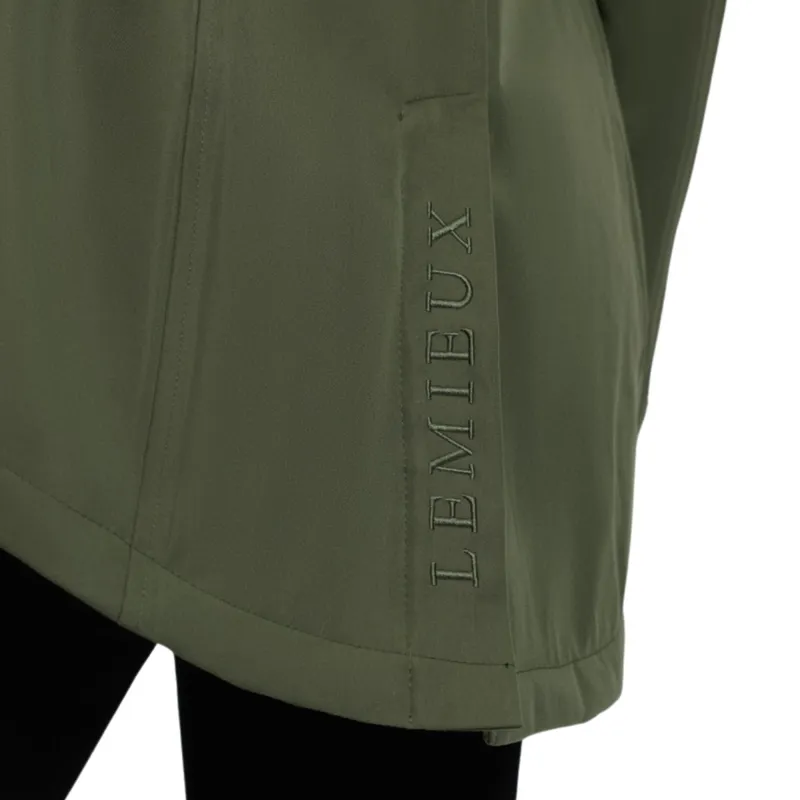 LeMieux Heritage Beatrice Womens Waterproof Coat - Olive-10