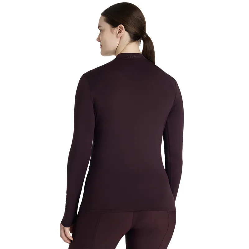 LeMieux Heyden Lightweight Base Layer - Damson-1